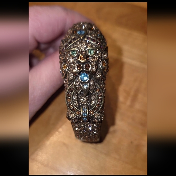 Heidi Daus Jewelry - Heidi Daus Lion Cuff Crystal Bracelet Beautiful